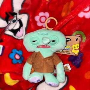 Squidward Spongebob SquarePants Fuggler keychain RARE BRAND NEW QUICK SHIP